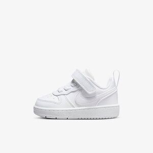 Nike White Sneakers Velcro Strap Low-Top